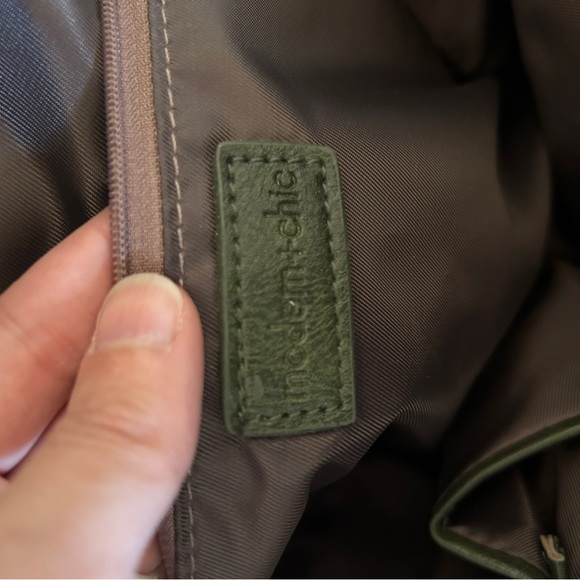 Modern+chic Everly Backpack in Olive - Picture 5 of 8